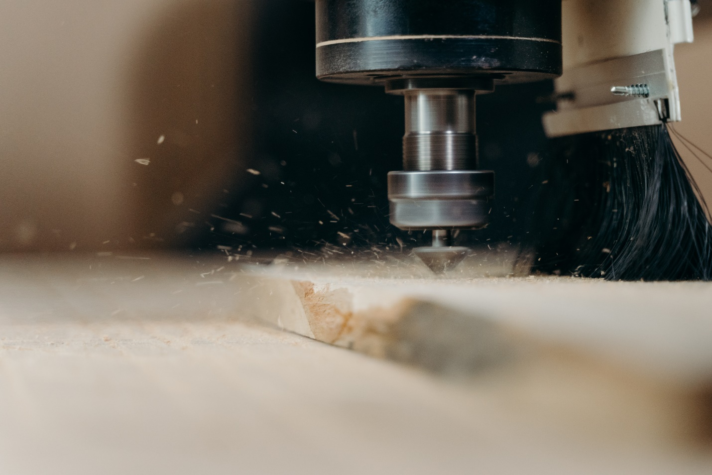 A CNC machine creating prototypes rapidly.
